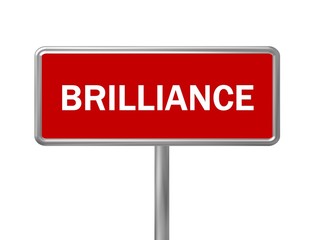 Obraz premium Schild Brillance