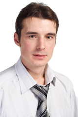 businessman isolated on white