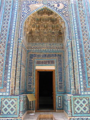 decorated entrance