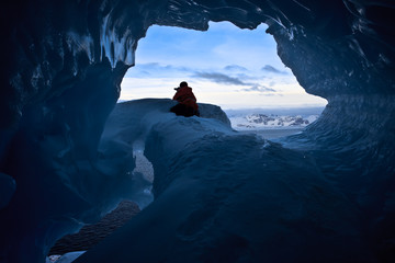 blue ice cave © Goinyk