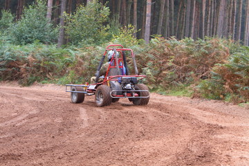 Obraz premium off road carting