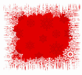 red christmas card design