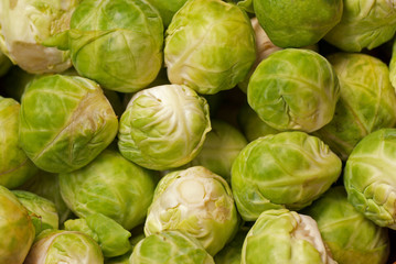 Fototapeta na wymiar Brussels sprouts