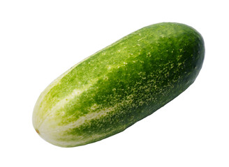 Cucumber, isolated