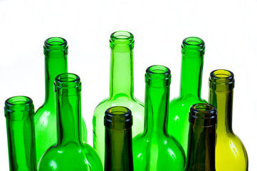 wine bottles