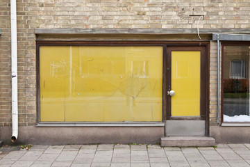 Door of an old shop
