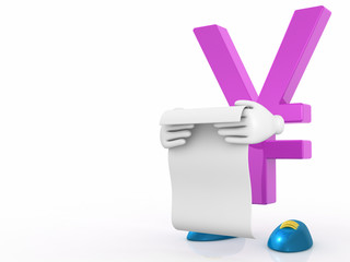 Yen is holding paper