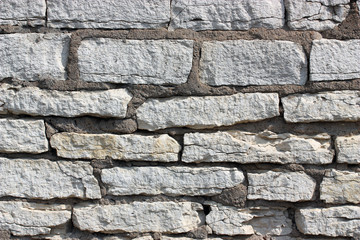 Stone wall.