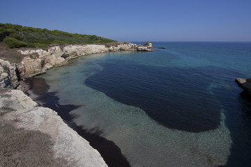 Panoramic view of italian sea