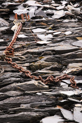 slate and chain