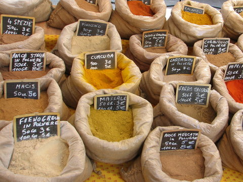 Spezie in sacchetto