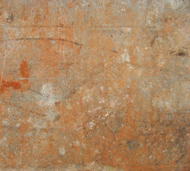 grungy rusted sheet of worn metal