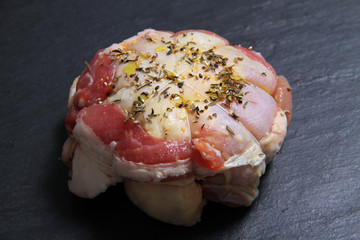 Cuisse de poulet farcie