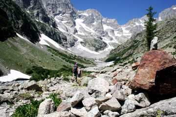 Randonnée près de Vallouise (écrins)