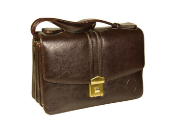 Man's leather handbag from beginning of 90-th
