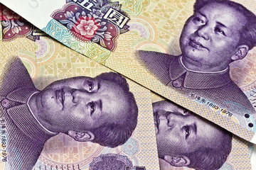 Background of chinese money - Five Yuan