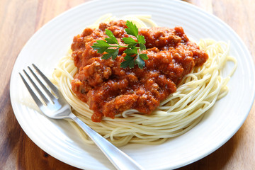 Spaghetti with Bolognese Sauce