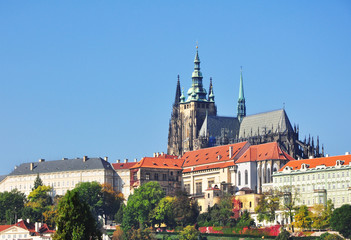 Obraz premium Prague Castle in Prague Czech Republic