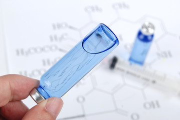 Medicine on chemical formula