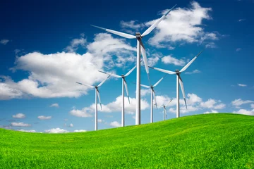Photo sur Plexiglas Moulins Windmill, eco power