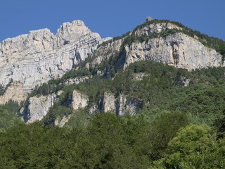 Parque nacional de Ordesa en los Pirineos