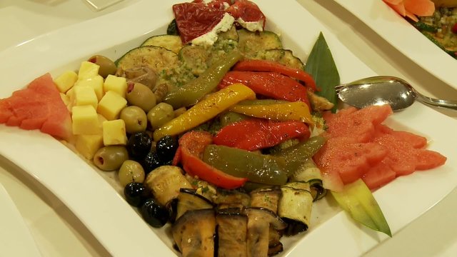 Marinierte Paprika, Vorspeise