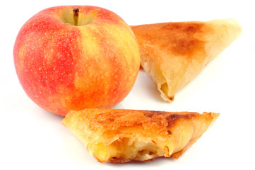Pomme et feuilletés aux pommes