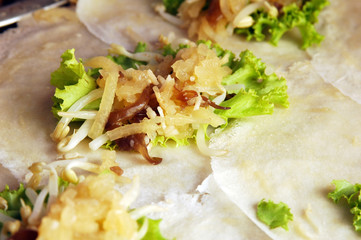 Phuket fresh spring roll