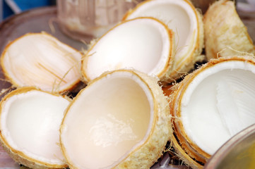 Young coconut
