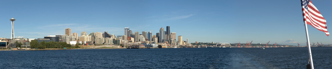 Fototapeta premium Seattle Skyline