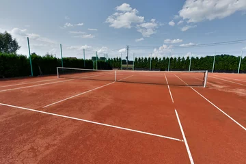 Poster Terrain de tennis © Mastrofoto
