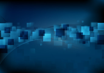 abstract blue design