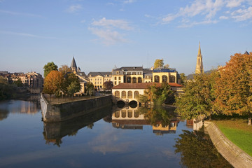 Obraz premium L'île de Metz
