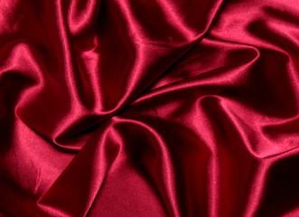 Elegant red satin background