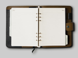 Black and Brown leather cover