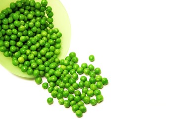 Grünes Erbsengemüse