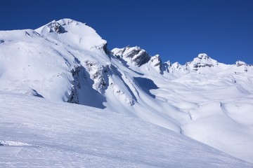 winter mountain landscape
