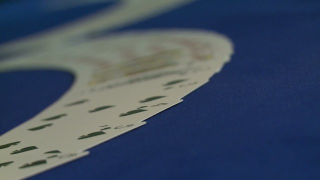 Spielkarten Trick im Casino