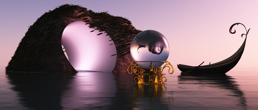 Die magische Kugel, das Elfenboot und die rosa Elfenh&ouml;hle