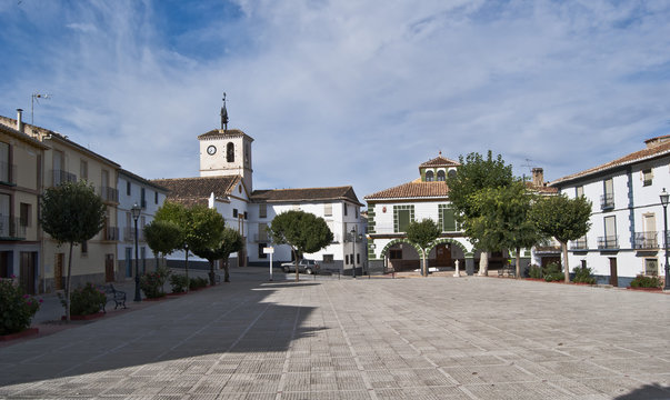 Plaza mayor de Gor