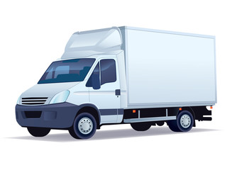 Delivery truck