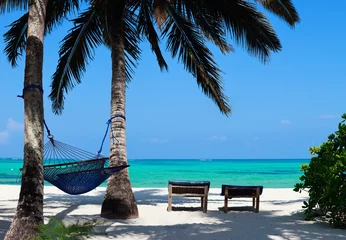 Photo sur Plexiglas Zanzibar Plage tropicale parfaite