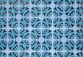 Ornamental old tiles