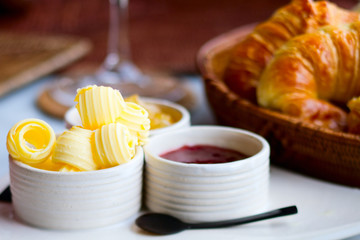 Breakfast closeup
