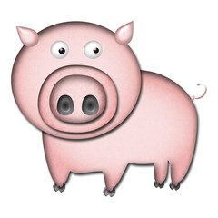 動物イラスト　ぶた