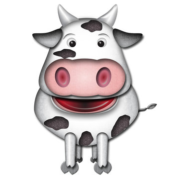動物イラスト 口を開けている牛 Stock Illustration Adobe Stock 動物イラスト 口を開けている牛 Stock Illustration Adobe Stock