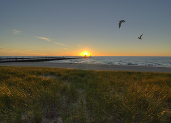 Sunset  Lighthouse