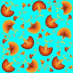 Stylish  floral background.