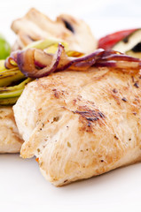 Chicken Steak mit Zwiebel