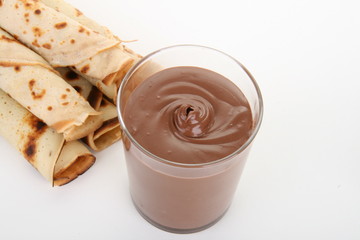 chocolat et crêpes